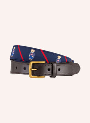 POLO RALPH LAUREN Belt, Color: DARK BLUE/ DARK BROWN/ DARK RED (Image 1)