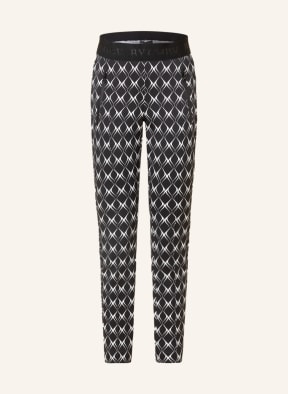 CAMBIO Trousers RANEE, Color: BLACK/ WHITE (Image 1)
