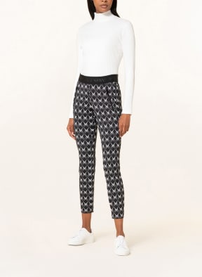 CAMBIO Trousers RANEE, Color: BLACK/ WHITE (Image 1)