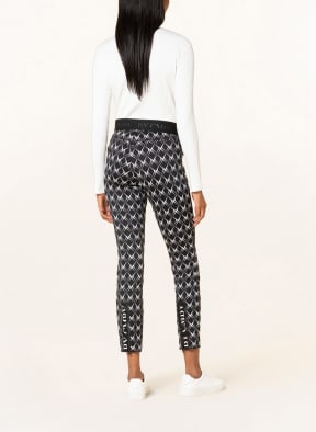 CAMBIO Trousers RANEE, Color: BLACK/ WHITE (Image 1)