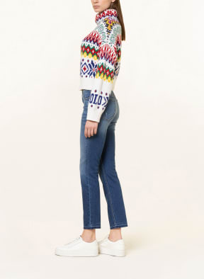 CAMBIO Skinny Jeans LIU, Color: 5132 mid italian open hem (Image 1)