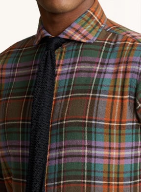 POLO RALPH LAUREN Flanellhemd Classic Fit, Farbe: GRÜN/ ORANGE/ HELLBLAU (Bild 1)