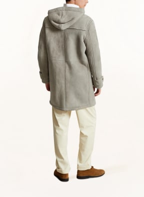 POLO RALPH LAUREN Lambskin coat, Color: GRAY (Image 1)