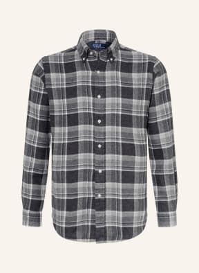 POLO RALPH LAUREN Flanellhemd Classic Fit, Farbe: GRAU/ DUNKELGRAU/ HELLGRAU (Bild 1)