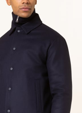 DOPPIAA Overshirt AAMARONE, Color: DARK BLUE (Image 1)