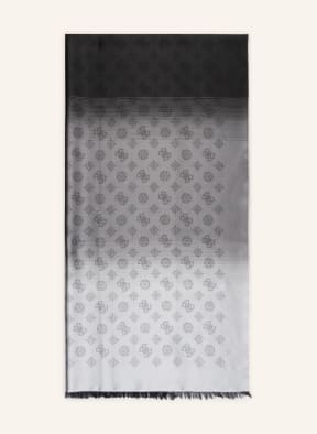 GUESS Scarf, Color: BLACK/ GRAY/ LIGHT GRAY (Image 1)