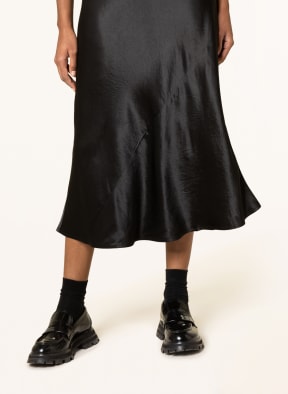 MaxMara LEISURE Satinkleid CAPUA, Farbe: SCHWARZ (Bild 1)