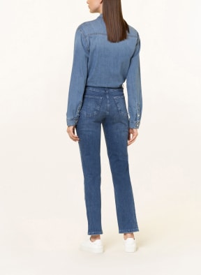 MAC Straight jeans MELANIE GLAM with rivets, Color: D515 commercial mid blue (Image 1)