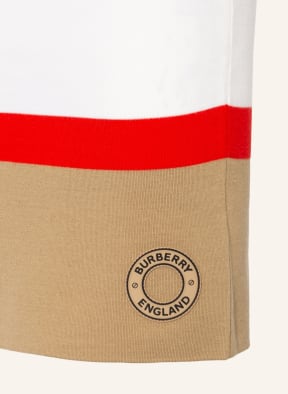 BURBERRY Strickrock, Farbe: BEIGE/ ECRU/ ROT (Bild 1)