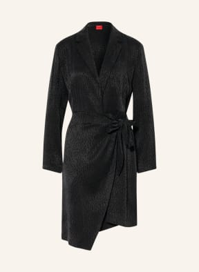 HUGO Wickelkleid KASIMI , Farbe: SCHWARZ (Bild 1)