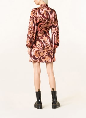 HUGO Kleid KALOLLA, Farbe: BEIGE/ ROSA/ DUNKELROT (Bild 1)