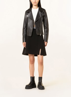 HUGO Lederjacke LARELLA, Farbe: SCHWARZ (Bild 1)