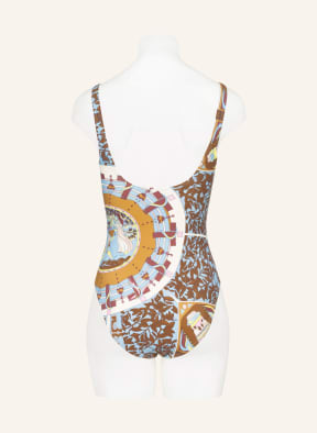 TORY BURCH Swimsuit , Color: BROWN/ LIGHT BLUE/ PINK (Image 1)