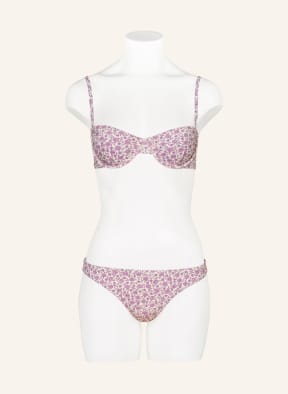 TORY BURCH Underwired bikini top , Color: ECRU/ LIGHT PURPLE (Image 1)