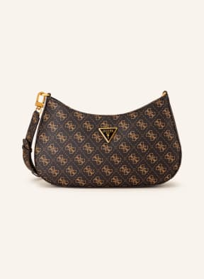 GUESS Shoulder bag ALEXIE, Color: DARK BROWN/ LIGHT BROWN (Image 1)
