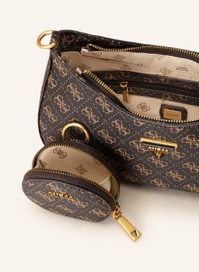 GUESS Shoulder bag ALEXIE, Color: DARK BROWN/ LIGHT BROWN (Image 1)