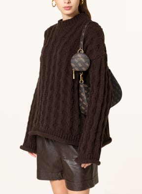 GUESS Shoulder bag ALEXIE, Color: DARK BROWN/ LIGHT BROWN (Image 1)