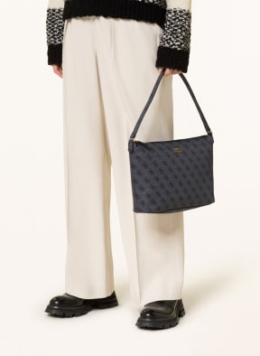 GUESS Shopper ECO BRENTON, Color: DARK GRAY/ BLACK (Image 1)