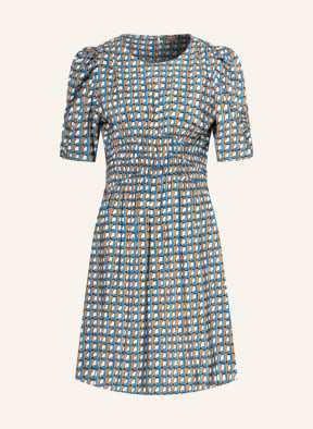 BOSS Kleid DIZZINA, Farbe: WEISS/ BLAU/ BRAUN (Bild 1)