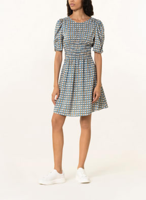 BOSS Kleid DIZZINA, Farbe: WEISS/ BLAU/ BRAUN (Bild 1)