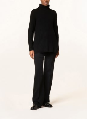 IRIS von ARNIM Turtleneck sweater in cashmere, Color: BLACK (Image 1)