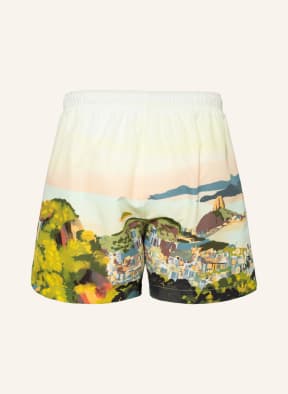 ZEGNA Swim shorts RIO DE JANEIRO, Color: LIGHT GREEN/ YELLOW (Image 1)