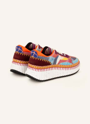 Chloé Sneakersy NAMA, Barva: FIALOVÁ/ SVĚTLE ČERVENÁ/ TMAVĚ MODRÁ (Obrázek 1)