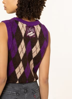 Levi's® Sweater vest, Color: PURPLE/ CREAM/ DARK BROWN (Image 1)