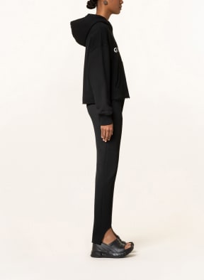 GIVENCHY Cropped hoodie , Color: BLACK (Image 1)
