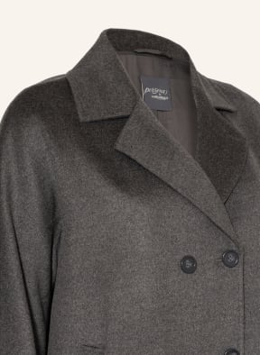 MARINA RINALDI PERSONA Wollmantel, Farbe: DUNKELGRAU (Bild 1)