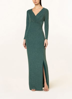 Vera Mont Kleid mit Glitzergarn, Farbe: GRÜN (Bild 1)