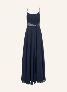 VM VERA MONT Abendkleid mit Spitze, Farbe: DUNKELBLAU (Bild 1)