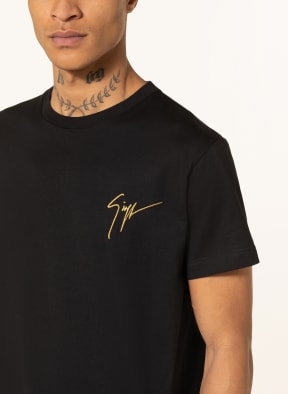 GIUSEPPE ZANOTTI DESIGN T-shirt, Color: BLACK (Image 1)