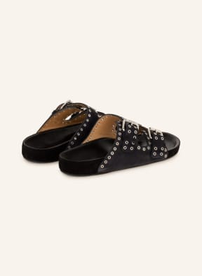 ISABEL MARANT Slides LENNYO, Color: BLACK (Image 1)