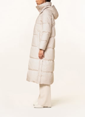 comma casual identity Down jacket with removable hood, Color: ECRU (Image 1)