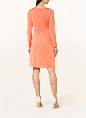 LAUREN RALPH LAUREN Cocktailkleid GLENDON in Wickeloptik, Farbe: LACHS (Bild 1)