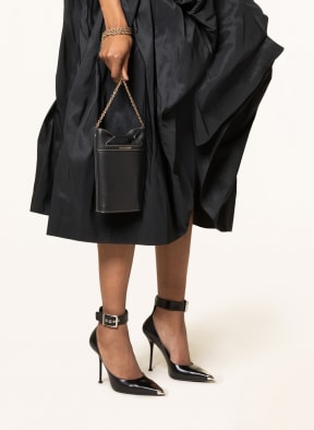 Alexander McQUEEN Crossbody bag THE BOW, Color: BLACK (Image 1)