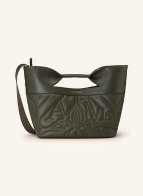 Alexander McQUEEN Handbag THE BOW SMALL, Color: GREEN (Image 1)