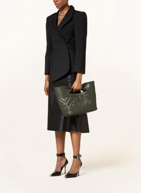 Alexander McQUEEN Handbag THE BOW SMALL, Color: GREEN (Image 1)