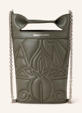Alexander McQUEEN Crossbody bag THE BOW, Color: KHAKI (Image 1)