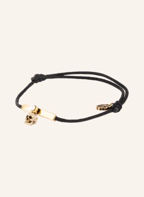 Alexander McQUEEN Bracelet , Color: BLACK/ GOLD (Image 1)