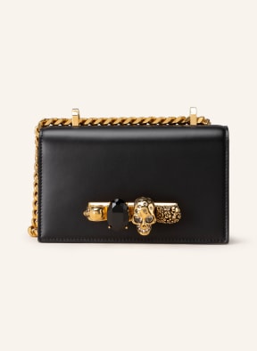 Alexander McQUEEN Crossbody bag MINI JEWELL SATCHEL, Color: BLACK (Image 1)