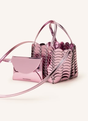 paco rabanne Crossbody bag PACOÏO MINI with pouch , Color: PINK (Image 1)