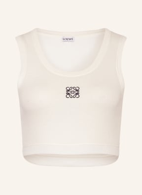LOEWE Cropped top, Color: WHITE (Image 1)