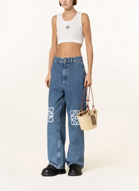 LOEWE Cropped top, Color: WHITE (Image 1)