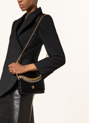 Alexander McQUEEN Crossbody bag SKULL SMALL, Color: BLACK (Image 1)