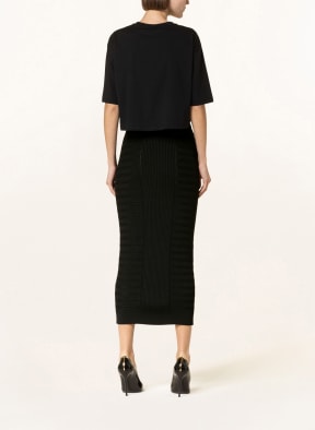 BALMAIN Knit skirt, Color: BLACK (Image 1)