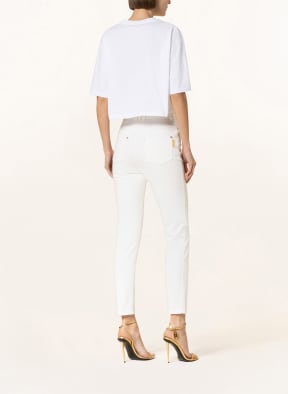 BALMAIN Cropped shirt, Color: WHITE (Image 1)