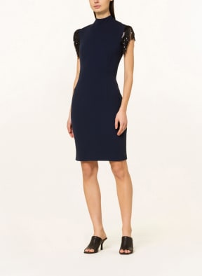 Ana Alcazar Kleid mit Pailletten , Farbe: BLAU/ SCHWARZ (Bild 1)