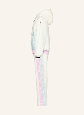 MONCLER enfant Trainingsanzug aus Fleece, Farbe: ECRU/ MINT/ ROSA (Bild 1)